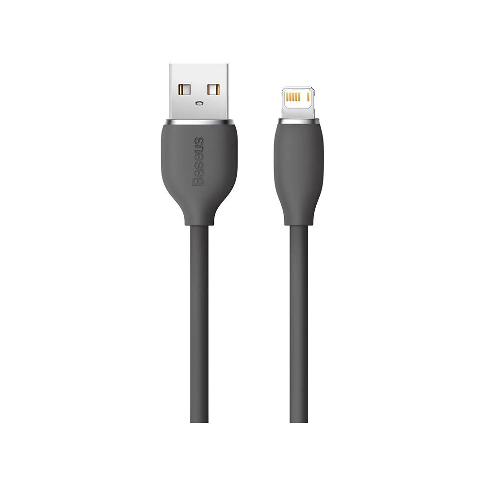 Hurtownia GSM - Kabel USB do Lightning Baseus Jelly, 2,4A 1,2m (černý) - BSU3133BLK - {ean13} - Hurt