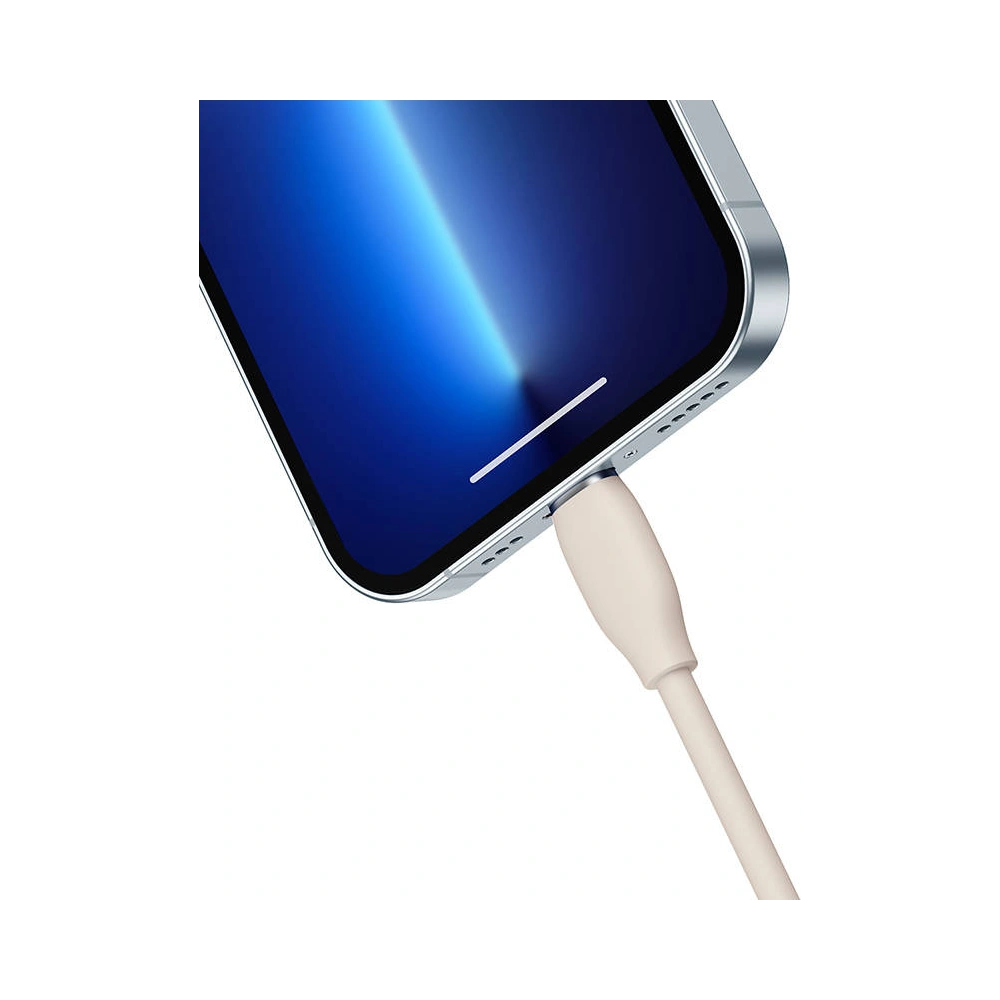 Hurtownia GSM - Kabel USB-C do Lightning Baseus Jelly, 20W, 1,2m (różowy) - BSU3136PNK - {ean13} - Hurt