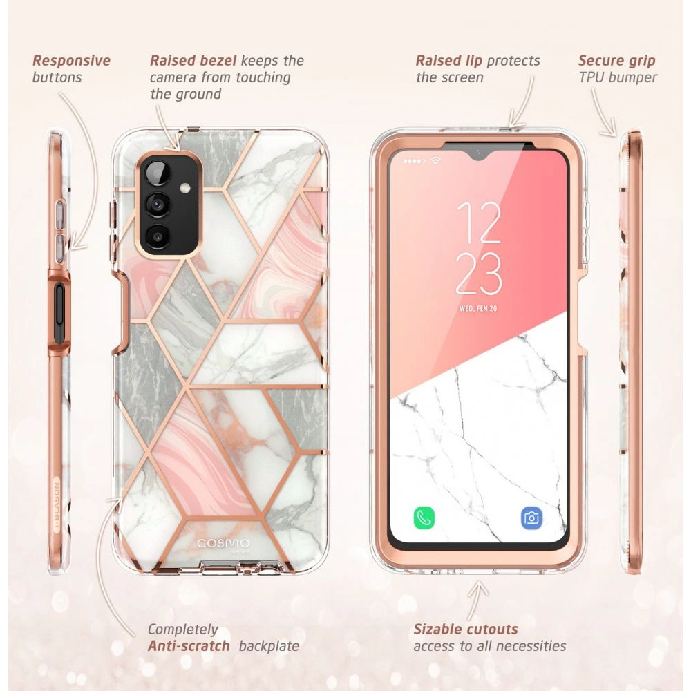Hurtownia GSM - Etui Supcase Cosmo Samsung Galaxy A13 LTE Mramor - SPC253MRB - {ean13} - Hurt