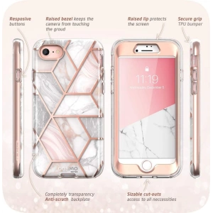 Hurtownia GSM - Case Supcase Cosmo Apple iPhone SE 2022/SE 2020/8/7 Marmor - SPC259MRB - {ean13} - Hurt