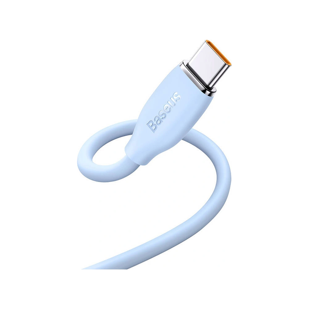 Hurtownia GSM - Kabel USB do USB-C Baseus Jelly, 100W, 2m (modrý) - BSU3144BLU - {ean13} - Hurt