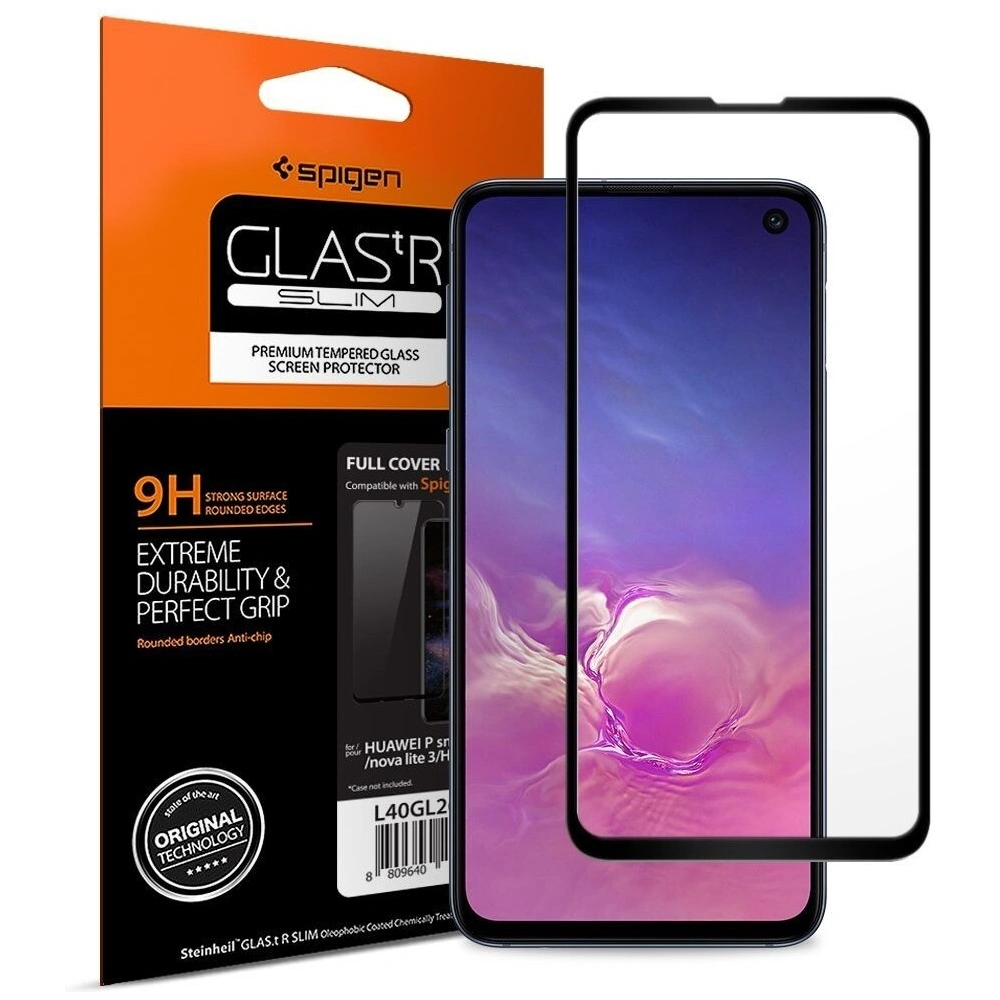 Hurtownia GSM - Spigen Samsung Sticlă temperată GLAS.tR Slim Galaxy S10e Full Cover Case Friendly - SPN319 - {ean13} - Hurt