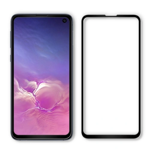 Szkło hartowane Spigen GLAS.tR Slim Samsung Galaxy S10e Full Cover Case Friendly