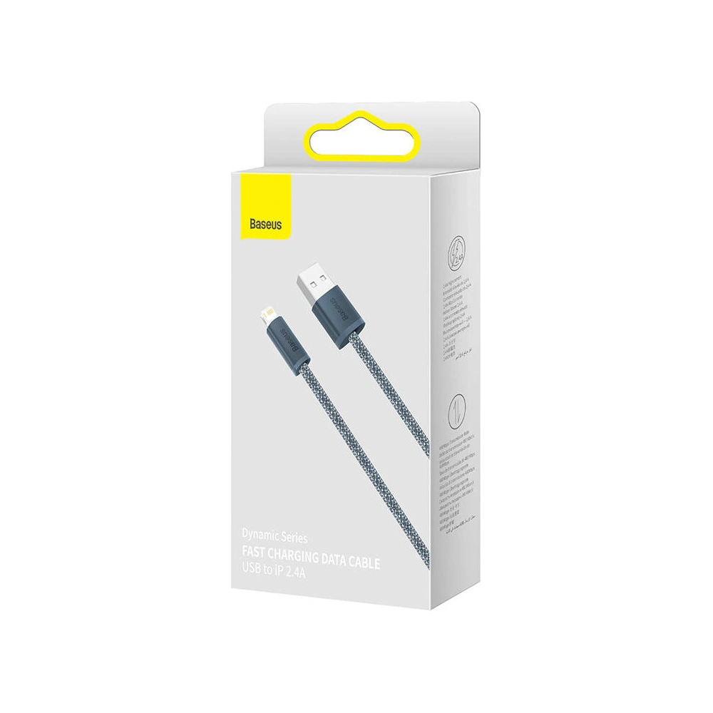 Hurtownia GSM - Kabel Baseus Dynamic Series USB-A/Lightning 2.4A, 1m (szary) - BSU3147GRY - {ean13} - Hurt