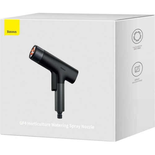 Dysza nawadniająca do węża ogrodowego Baseus GF4 (czarna)