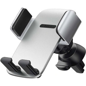 Baseus Easy Control Pro car holder air vent (silver)