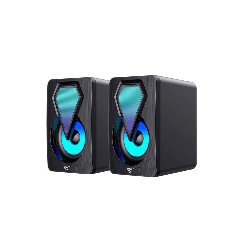 Hurtownia GSM - Głośniki komputerowe Havit SK210mini PRO 2.0 RGB (czarne) - HVT158BLK - {ean13} - Hurt