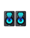 Wholesale Havit SK210mini PRO computer speakers 2.0 RGB (black) - HVT158BLK - {ean13} - Hurt
