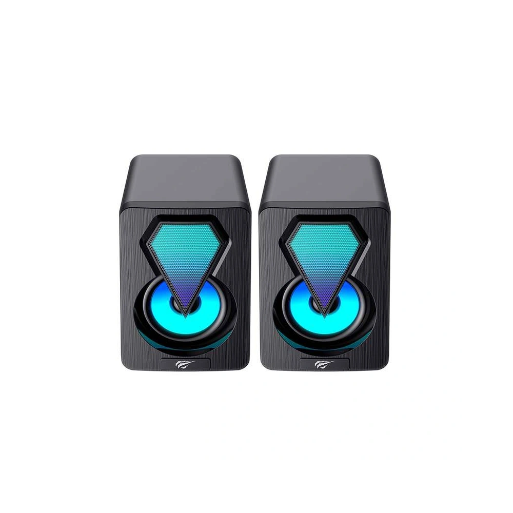 Hurtownia GSM - Głośniki komputerowe Havit SK210mini PRO 2.0 RGB (czarne) - HVT158BLK - {ean13} - Hurt