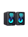 Wholesale Havit SK210mini PRO computer speakers 2.0 RGB (black) - HVT158BLK - {ean13} - Hurt
