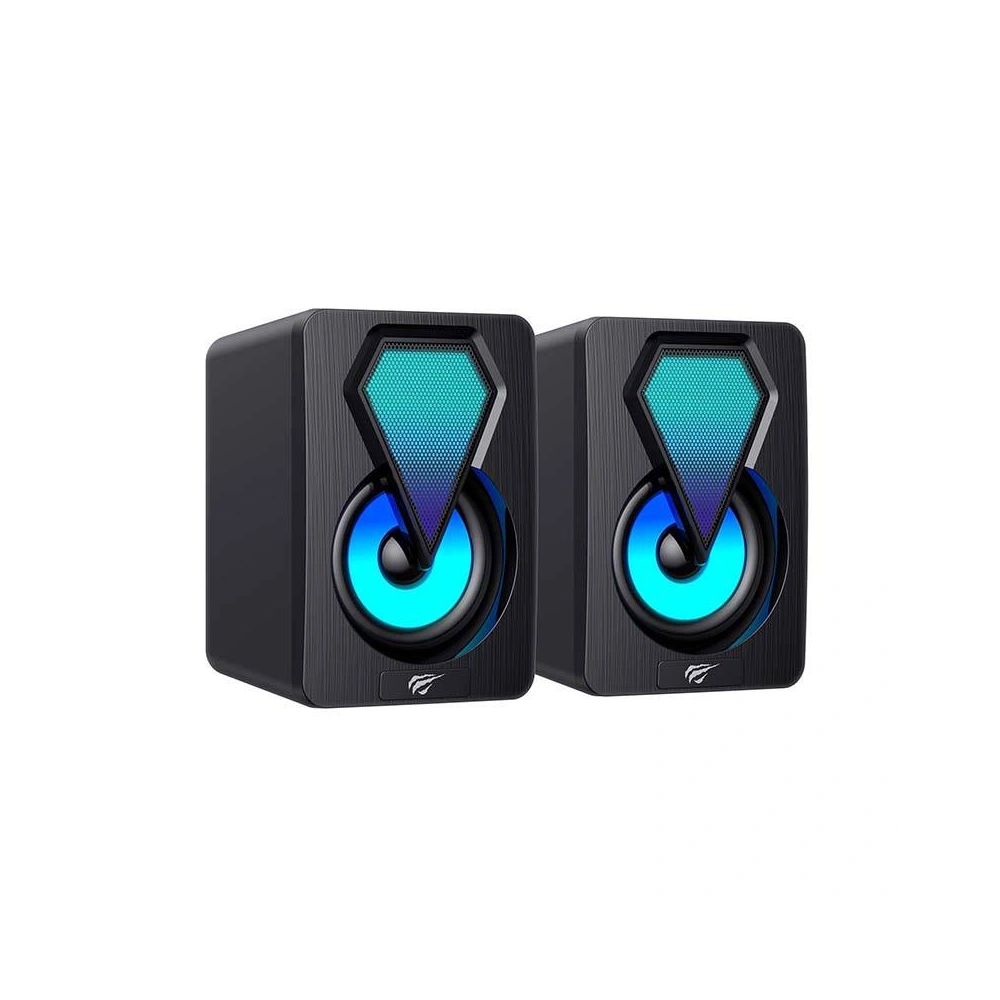 Hurtownia GSM - Głośniki komputerowe Havit SK210mini PRO 2.0 RGB (czarne) - HVT158BLK - {ean13} - Hurt