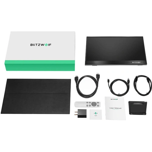 Przenośny monitor BlitzWolf BW-PCM2, 13.3 (czarny)