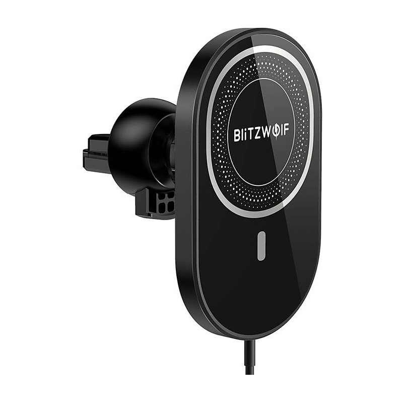 BlitzWolf Distributor - 5907489608251 - BLZ469 - Wireless Charging Electric Car Phone Holder BlitzWolf BW-CW4 Qi 15W - B2B homescreen