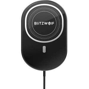 Hurtownia GSM - Uchwyt samochodowy BlitzWolf BW-CW4 z ładowarką indukcyjną Qi, 15W - BLZ469 - {ean13} - Hurt