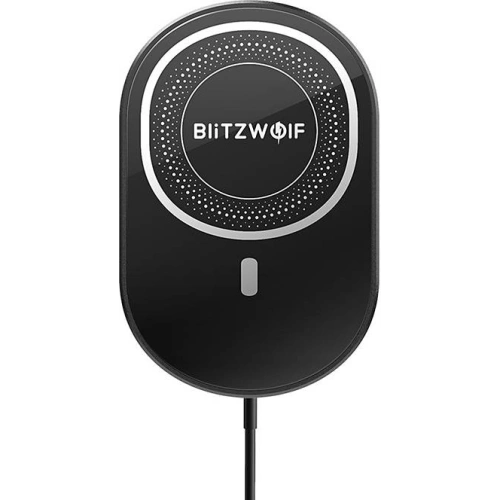 Uchwyt samochodowy BlitzWolf BW-CW4 z ładowarką indukcyjną Qi, 15W