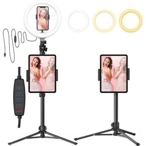 Hurtownia GSM - Selfie stick / statyw BlitzWolf BW-STB2 z lampą pierścieniową LED - BLZ474 - {ean13} - Hurt