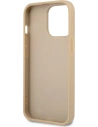 Wholesale Guess GUHCP13XPSATLE Apple iPhone 13 Pro Max beige hardcase Saffiano Triangle Logo - GUE1660BEI - {ean13} - Hurt