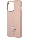 Wholesale Guess GUHCP13XPSATLP Apple iPhone 13 Pro Max pink hardcase Saffiano Triangle Logo - GUE1662PNK - {ean13} - Hurt