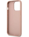 Wholesale Guess GUHCP13XPSATLP Apple iPhone 13 Pro Max pink hardcase Saffiano Triangle Logo - GUE1662PNK - {ean13} - Hurt