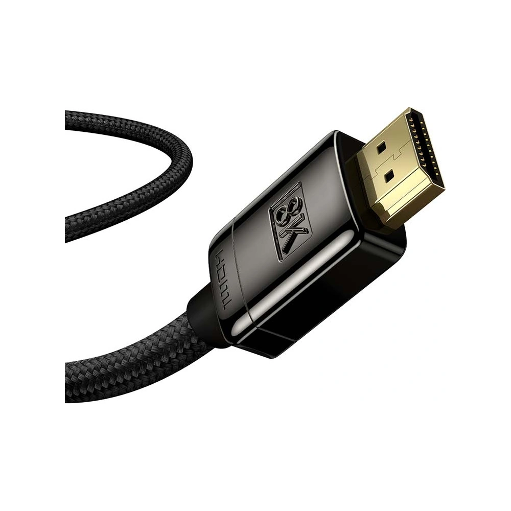 Hurtownia GSM - Kabel HDMI 2.1 Baseus High Definition Series, 8K 60Hz, 3D, HDR, 48Gbps, 3m (černý) - BSU3171BLK - {ean13} - Hurt