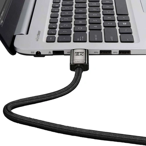 Kabel HDMI 2.1 Baseus High Definition Series, 8K 60Hz, 3D, HDR, 48Gbps, 3m (czarny)