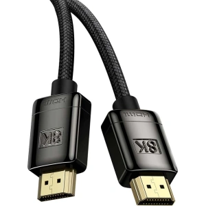 Hurtownia GSM - Kabel HDMI 2.1 Baseus High Definition Series, 8K 60Hz, 3D, HDR, 48Gbps, 2m (czarny) - BSU3172BLK - {ean13} - Hurt