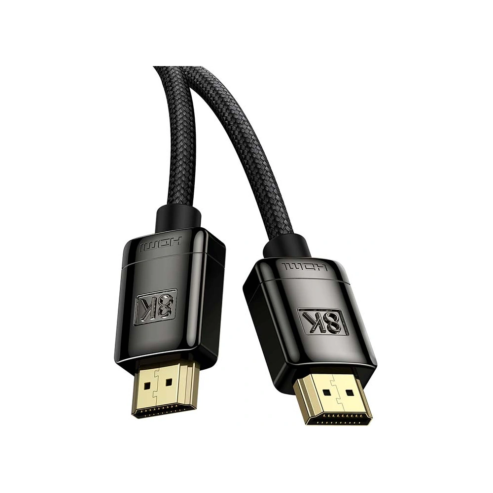 Hurtownia GSM - Kabel HDMI 2.1 Baseus High Definition Series, 8K 60Hz, 3D, HDR, 48Gbps, 2m (černý) - BSU3172BLK - {ean13} - Hurt