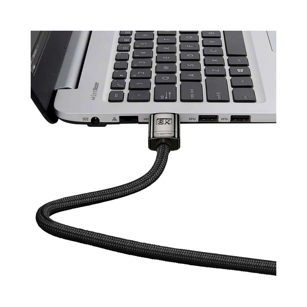 Hurtownia GSM - Kabel HDMI 2.1 Baseus High Definition Series, 8K 60Hz, 3D, HDR, 48Gbps, 2m (černý) - BSU3172BLK - {ean13} - Hurt