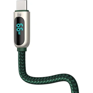 Hurtownia GSM - Kabel USB do USB-C Baseus Display, 66W, 2m (zielony) - BSU3174GRN - {ean13} - Hurt