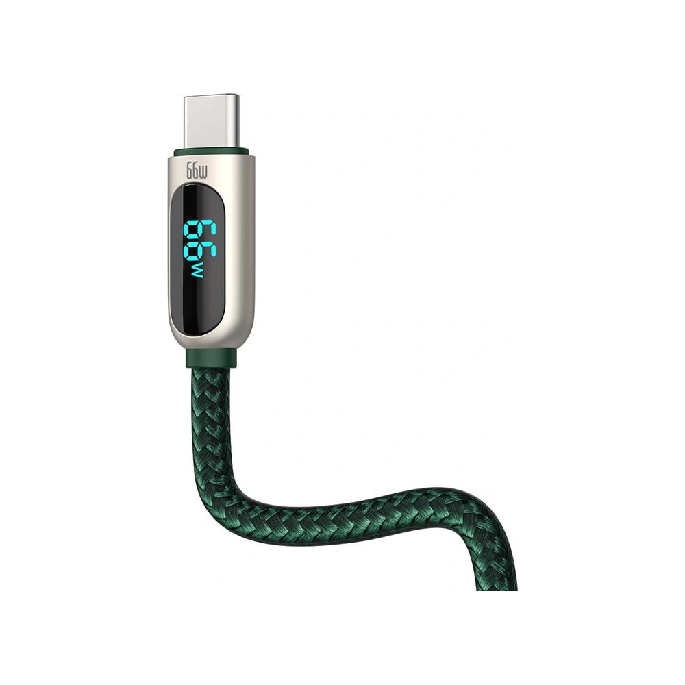Wholesale Baseus Display Cable USB to Type-C, 66W, 2m (green) - BSU3174GRN - {ean13} - Hurt
