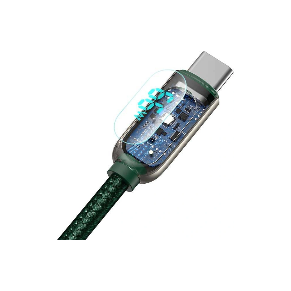 Wholesale Baseus Display Cable USB to Type-C, 66W, 2m (green) - BSU3174GRN - {ean13} - Hurt