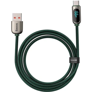 Hurtownia GSM - Kabel USB do USB-C Baseus Display, 66W, 2m (zielony) - BSU3174GRN - {ean13} - Hurt