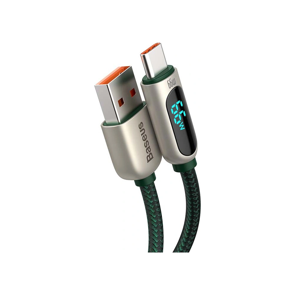 Hurtownia GSM - Kabel USB do USB-C Baseus Display, 66W, 1m (zielony) - BSU3175GRN - {ean13} - Hurt
