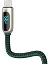 Hurtownia GSM - Kabel USB do USB-C Baseus Display, 66W, 1m (zielony) - BSU3175GRN - {ean13} - Hurt