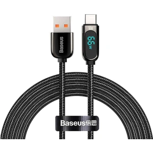 Hurtownia GSM - Kabel USB do USB-C Baseus Display, 66W, 2m (czarny) - BSU3176BLK - {ean13} - Hurt