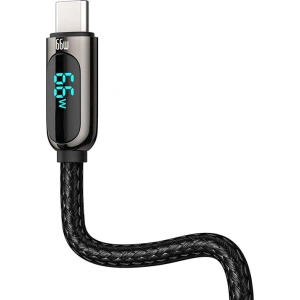 Hurtownia GSM - Kabel USB do USB-C Baseus Display, 66W, 2m (czarny) - BSU3176BLK - {ean13} - Hurt