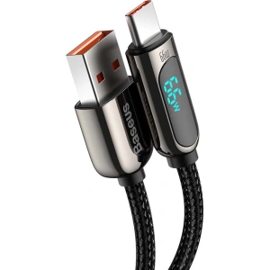 Hurtownia GSM - Kabel USB do USB-C Baseus Display, 66W, 1m (czarny) - BSU3177BLK - {ean13} - Hurt