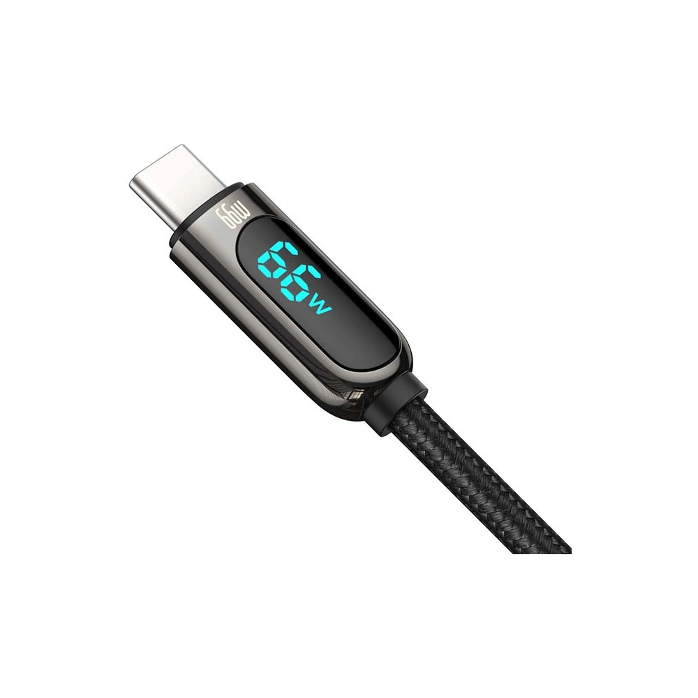 Hurtownia GSM - Kabel USB do USB-C Baseus Display, 66W, 1m (czarny) - BSU3177BLK - {ean13} - Hurt