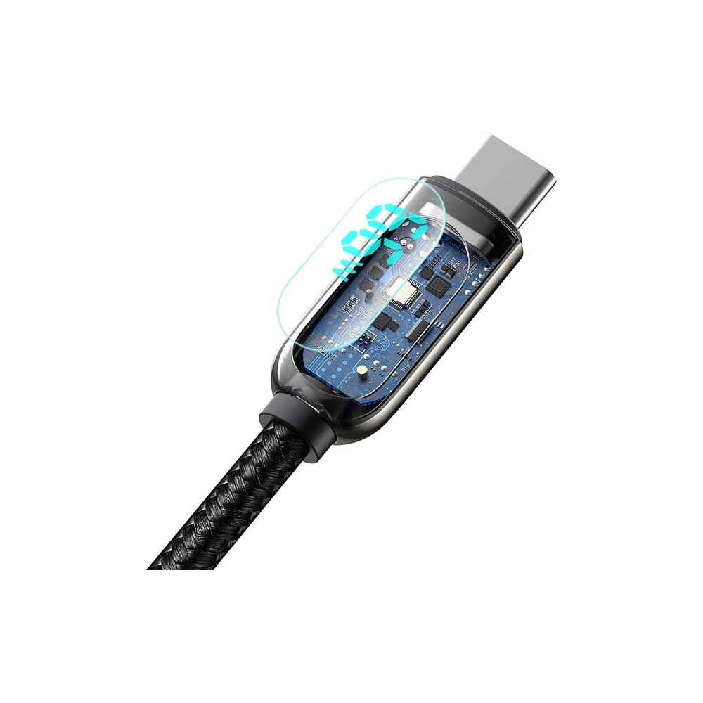 Wholesale Baseus Display Cable USB to Type-C, 66W, 1m (black) - BSU3177BLK - {ean13} - Hurt