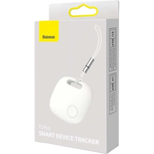 Hurtownia GSM - Lokalizator Bluetooth Baseus T2 Pro ze smyczą (biały) - BSU3180WHT - {ean13} - Hurt