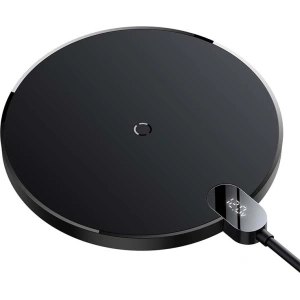 Wholesale Inductive wireless charger Baseus Digital LED 15W (black) - BSU3185BLK - {ean13} - Hurt
