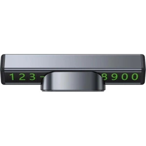 Wholesale Baseus Square Bar Temporary Parking Number Plate (Black) - BSU3186BLK - {ean13} - Hurt