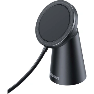 Hurtownia GSM - Ładowarka indukcyjna Baseus Simple Magnetic, MagSafe 15W + uchwyt - BSU3187 - {ean13} - Hurt