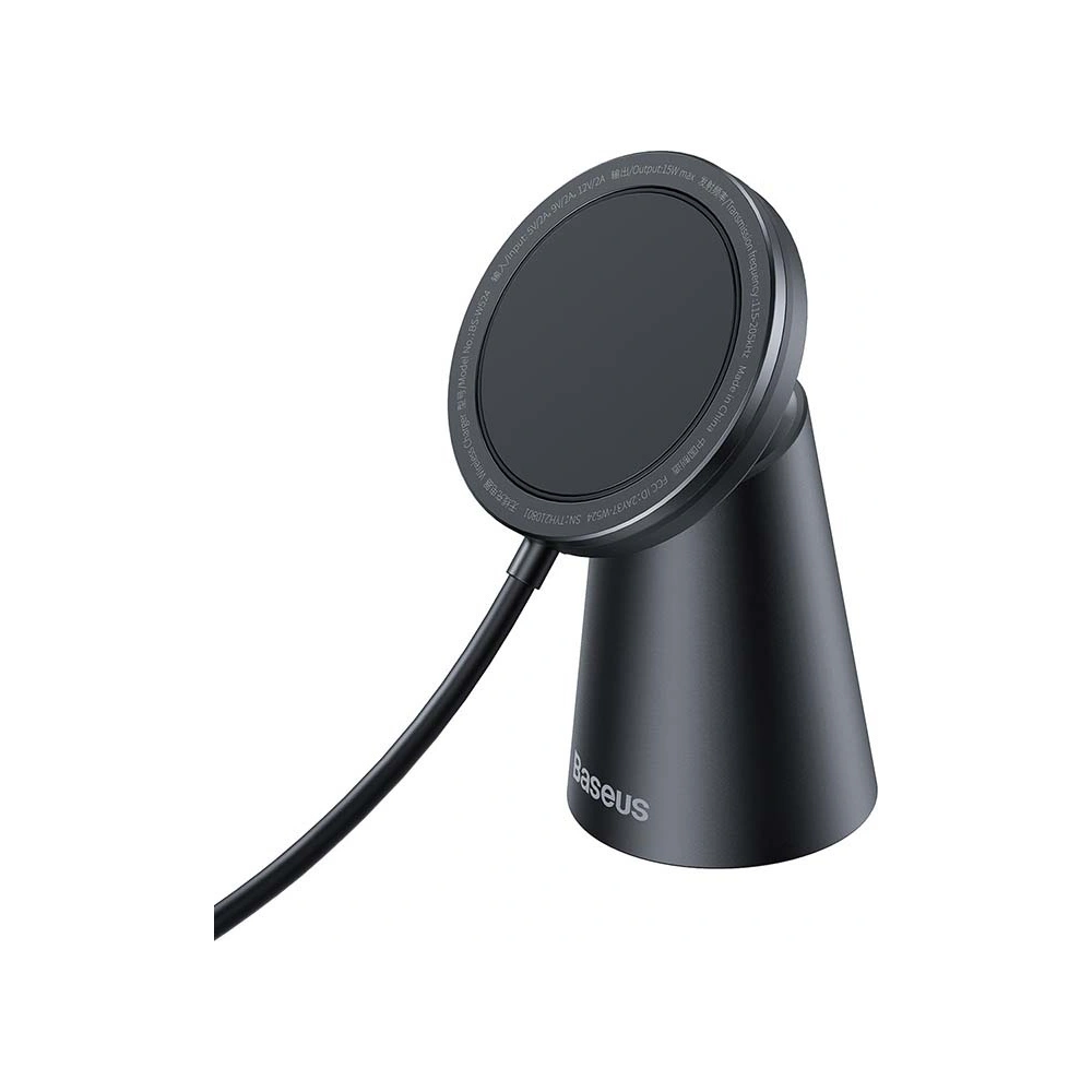 Hurtownia GSM - Indukční nabíječka Baseus Simple Magnetic, MagSafe 15W + držák - BSU3187 - {ean13} - Hurt