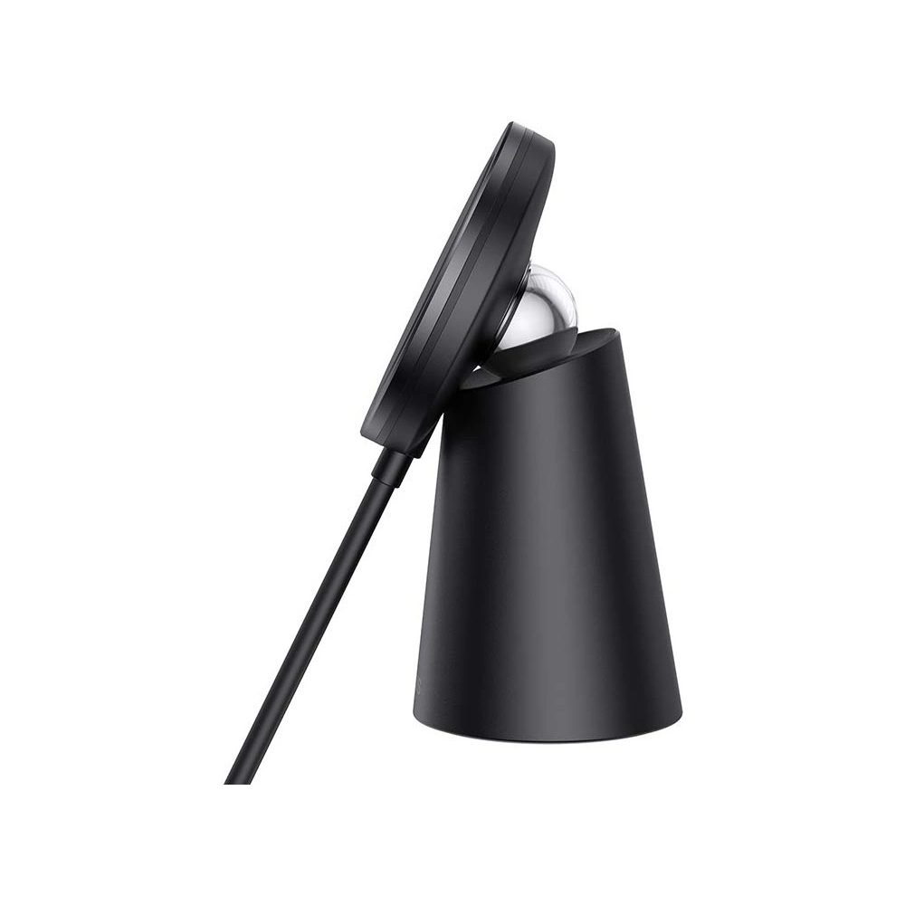 Hurtownia GSM - Indukční nabíječka Baseus Simple Magnetic, MagSafe 15W + držák - BSU3187 - {ean13} - Hurt