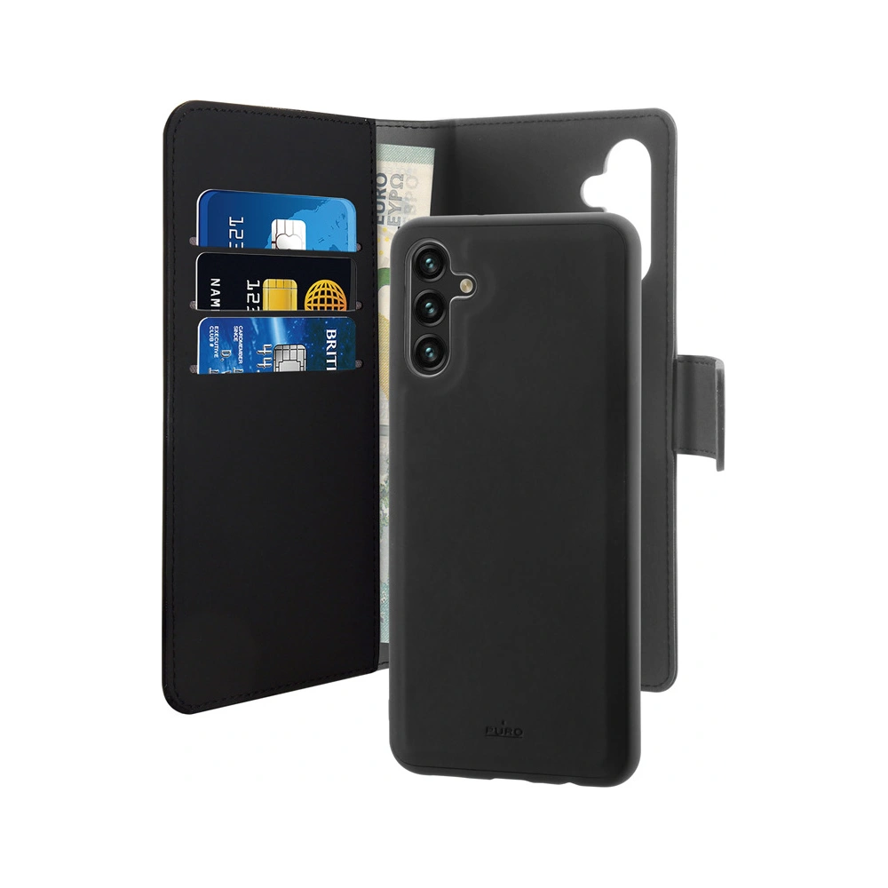 Hurtownia GSM - Etui PURO Wallet Detachable 2w1 Samsung Galaxy A13 5G (černý) - PUR549BLK - {ean13} - Hurt