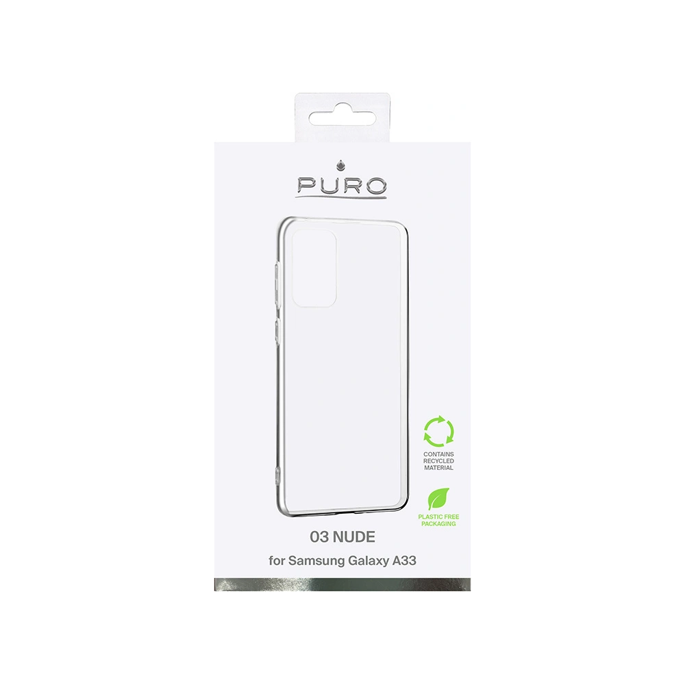 Hurtownia GSM - Etui PURO 0.3 Nude Samsung Galaxy A33 5G (przezroczysty) - PUR550CL - {ean13} - Hurt