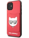 Hurtownia GSM - Etui Karl Lagerfeld KLHCN61CSKCRE Apple iPhone 11 hardcase czerwony/red Choupette Head Cardslot - KLD885RED - {ean13} - Hurt