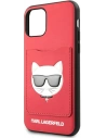 Hurtownia GSM - Etui Karl Lagerfeld KLHCN61CSKCRE Apple iPhone 11 hardcase czerwony/red Choupette Head Cardslot - KLD885RED - {ean13} - Hurt
