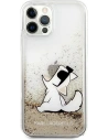 Hurtownia GSM - Case Karl Lagerfeld KLHCP12LGCFD Apple iPhone 12 Pro Max gold/hartschale Liquid Glitter Choupette Fun - KLD888GLD - {ean13} - Hurt